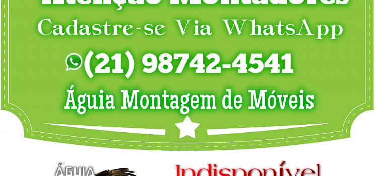 Montador de Móveis Taquari DF (61) Montador de Móveis Taquari DF (61)